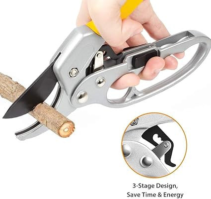 Stainless Steel Gardening Snip - Precision Garden Cutting Scissors