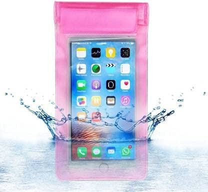 Waterproof Transparent Phone Pouch for 6.5" Smartphones - Multi-Color