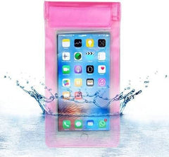 Waterproof Transparent Phone Pouch for 6.5" Smartphones - Multi-Color