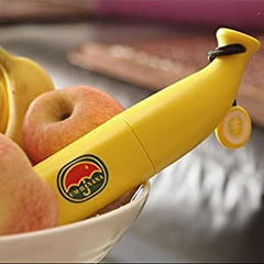 Stylish Yellow Banana-Shaped Mini Foldable Umbrella for Women