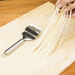 Stainless Steel Noodle Cutter & Slicer for Perfect Pasta
