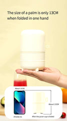 Portable Wireless Foldable Cup Blender for On-the-Go Smoothies