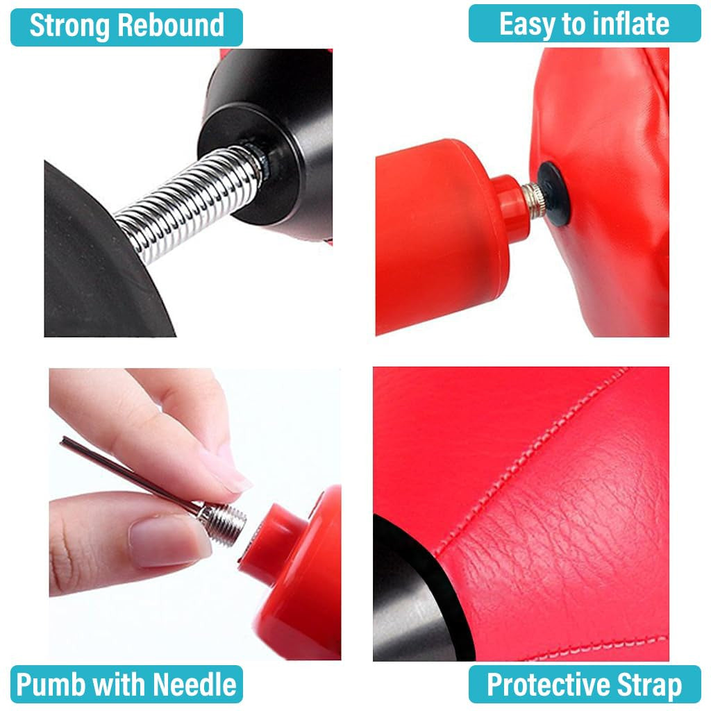 Desk Punching Ball for Stress Relief, Desktop Punch Bag, Fun & Durable