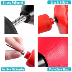 Desk Punching Ball for Stress Relief, Desktop Punch Bag, Fun & Durable