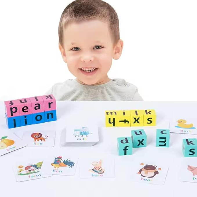 Time Puzzle Word Race Cube - Spelling & Puzzle Challenge