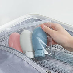 3-Pack Portable Travel Bottles for Cosmetics and Liquids