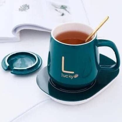Auto Shut Off Coffee Mug Warmer - Personal Heated Cup Plate