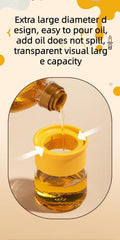 High-Temperature Silicone Oil Dispenser with Basting Brush