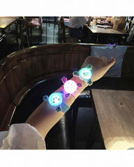 Spinning Slap Band with LED Lights and Spinner Effect