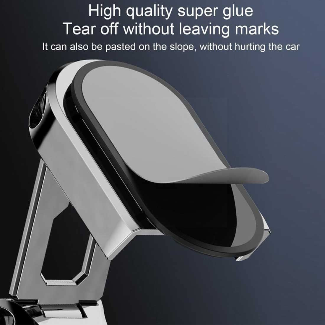 Magnetic 360° Rotating Car Phone Holder with Strong Suction