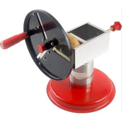 Easy Handheld Potato and Vegetable Wafer Maker with Iron Wheel Stand