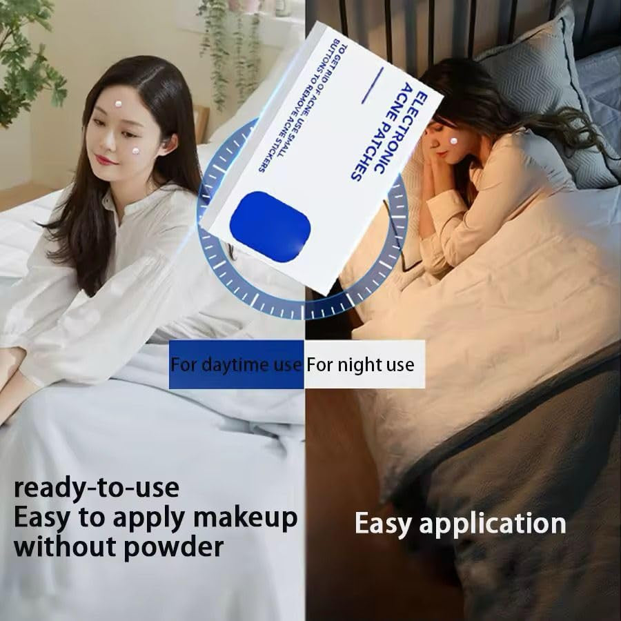 Electronic Acne Patches with Red Light Therapy for Clear Skin