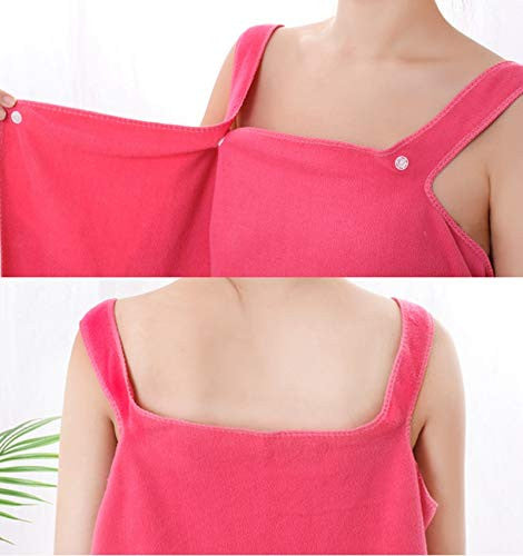 Elegant Microfiber Wearable Bath Towel for Women - 1 Pc