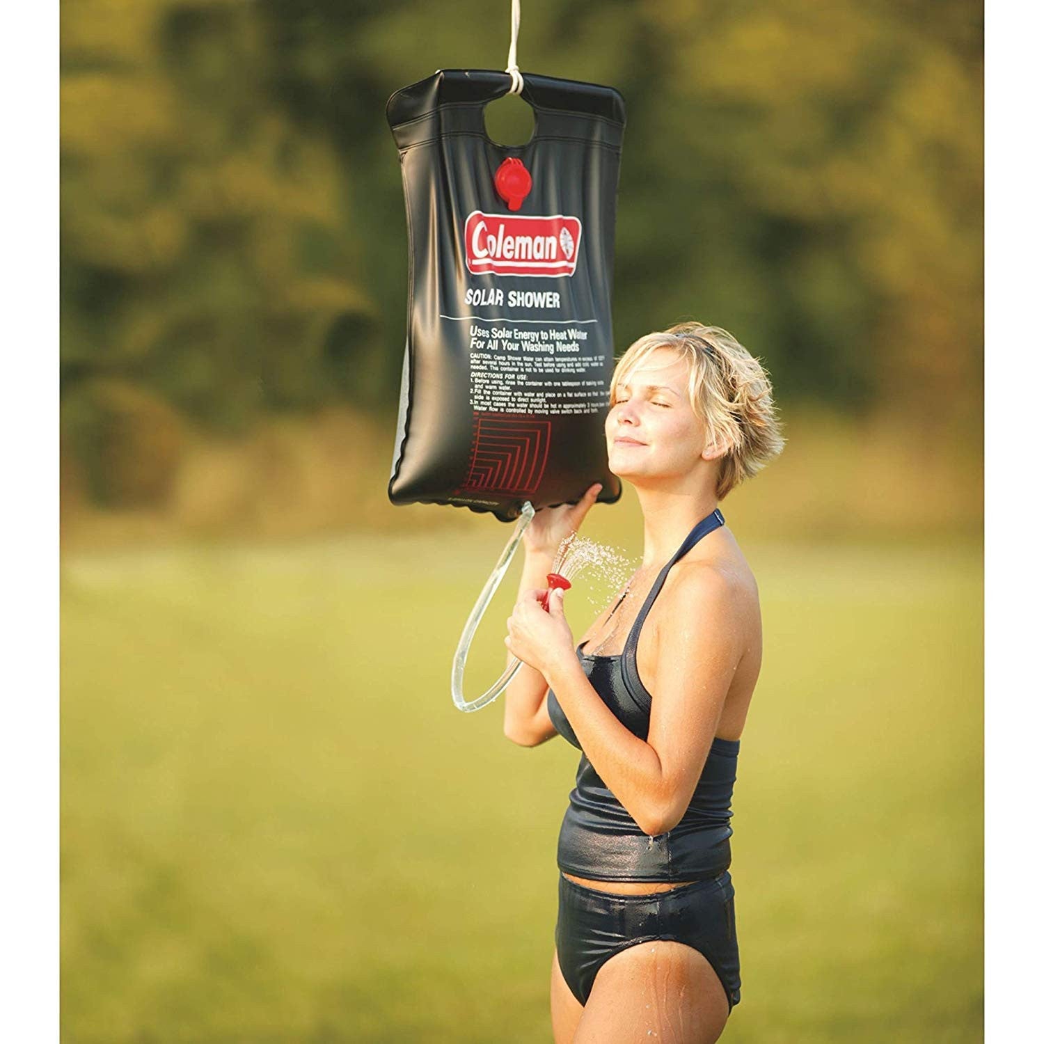 Portable 20L Camping Shower Bag for Outdoor Hiking and Bathing