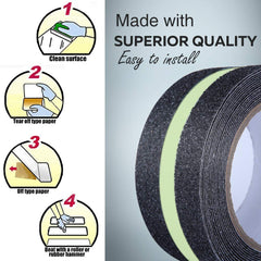 New Anti-Slip Grip Tape - Waterproof Traction Safety Floor Tape