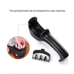Heavy Duty 3-Stage Knife Sharpener for Precision & Durability