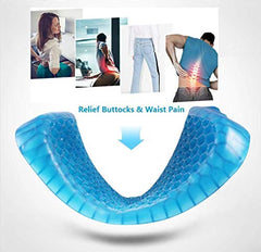 Egg Sitter Gel Support Cushion for Car, Office, Wheelchair & Home