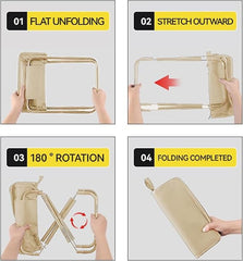 Compact Folding Stool Chair for Easy Storage and Portability