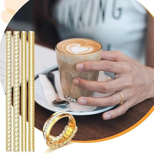 Adjustable Ring Sizer Set for Precise Fit - 4 Sizes