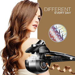 Professional Automatic Curly Hair Machine with Steam & Rapid Heating