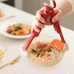 2-in-1 Hot Bowl Holder & Gripper Clip for Secure Serving