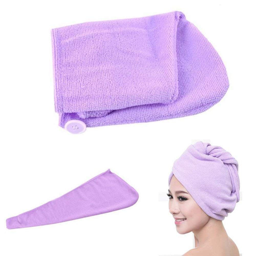 Soft Cotton Hair Wrap Towel for Women – Fast Dry & Absorbent