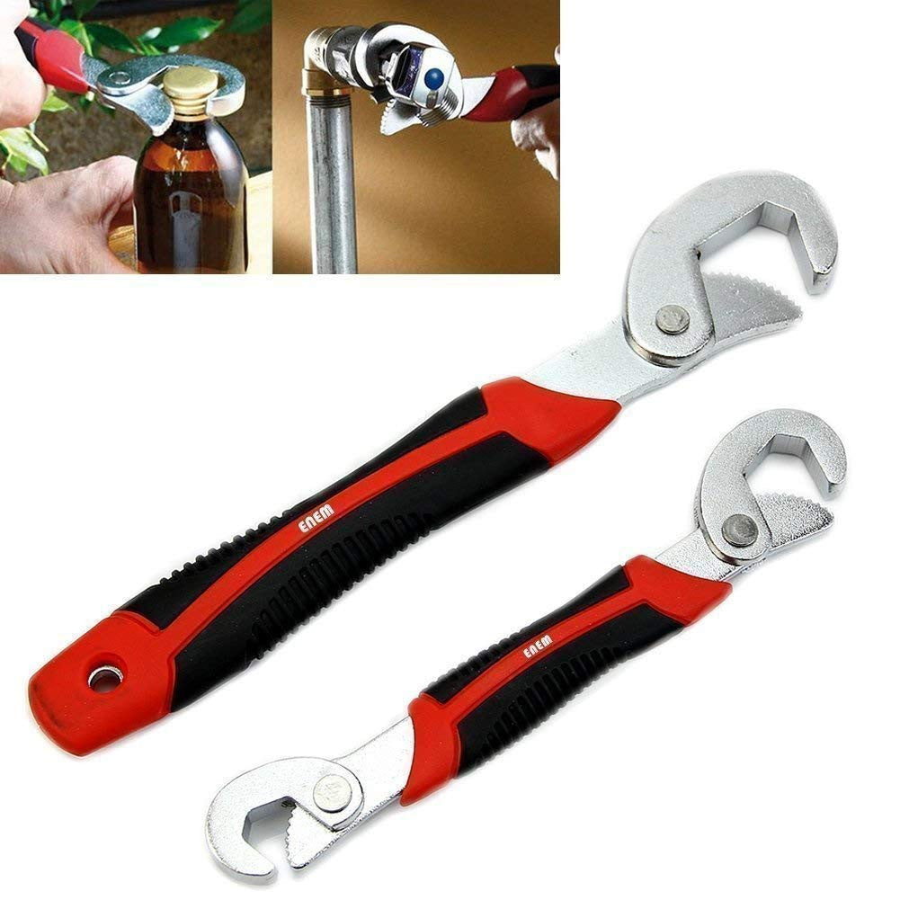 Snap n Grip Universal Adjustable Wrench Set for Nuts & Bolts 9-32mm