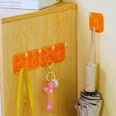 6 Hook S-Shape Hanger Strip for Kitchen Organization