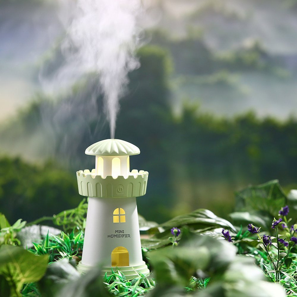 Lighthouse Cool Mist Humidifier & Air Purifier with Auto Safety