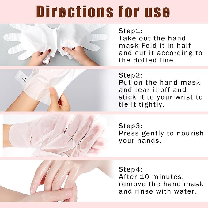 Moisturizing Hand Peel Mask Gloves for Soft, Smooth Hands