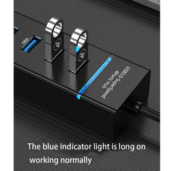 4-Port USB Hub with 1.2m Cable, USB 3.0, Bluetooth Support