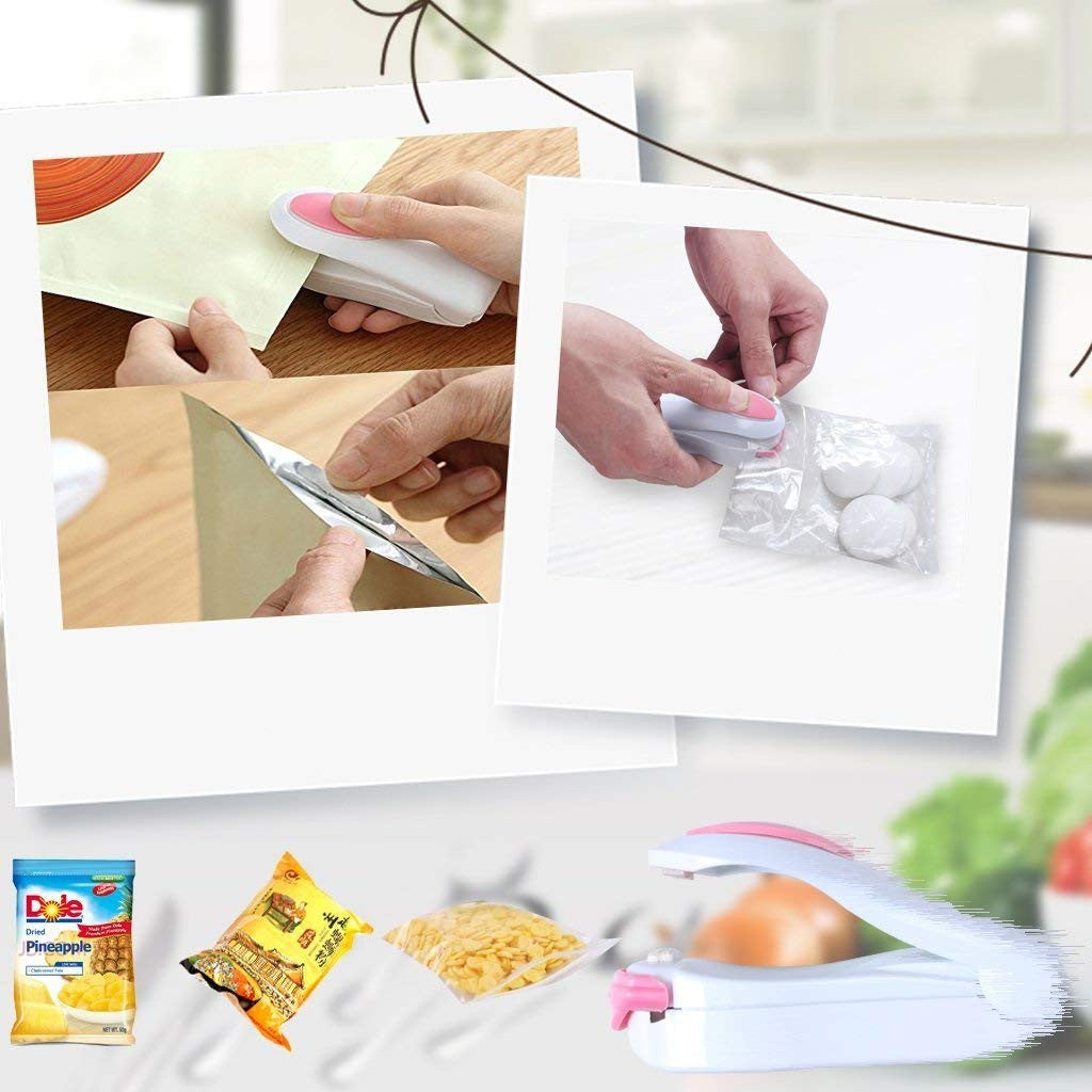 Mini Handheld Sealing Machine for Plastic Bags - Portable & Easy to Use