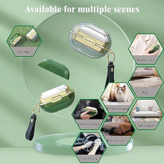 Double-Sided Mini Lint Roller & Fuzzer for Travel & Home