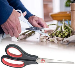 Set of 2 Multi-Purpose Stainless Steel Scissors for Home & Craft