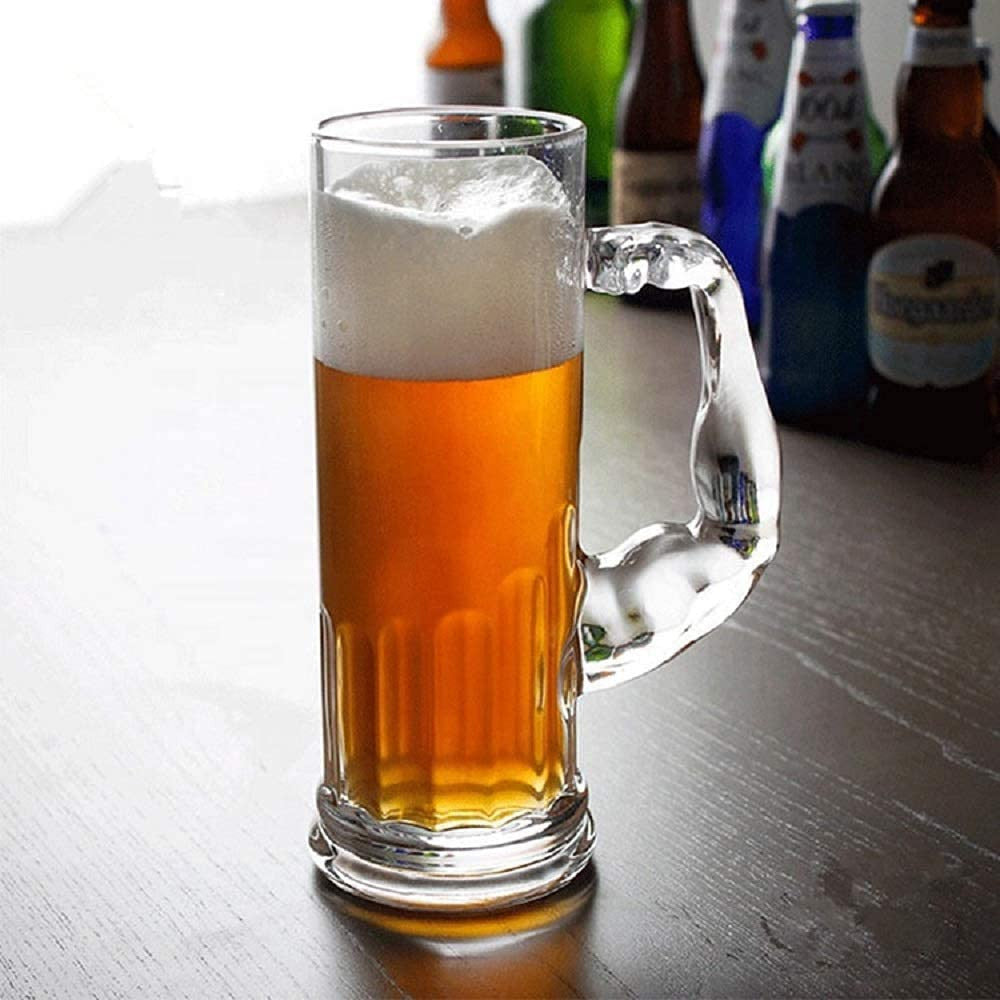 Heavy 600ml Masal & Mart Bear Mugs – Large Jumbo Beer Glasses