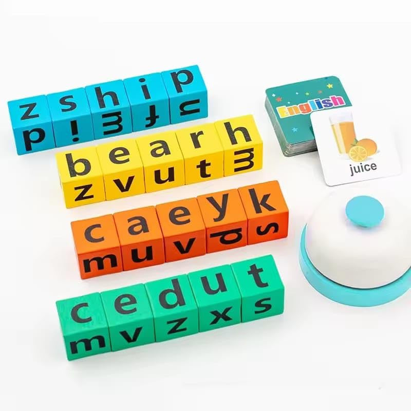 Time Puzzle Word Race Cube - Spelling & Puzzle Challenge