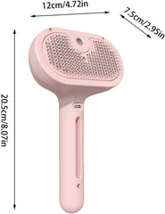 New Pet Grooming Brush for Dogs & Cats - Steam Comb & Dog Brush