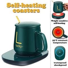 Auto Shut Off Coffee Mug Warmer - Personal Heated Cup Plate