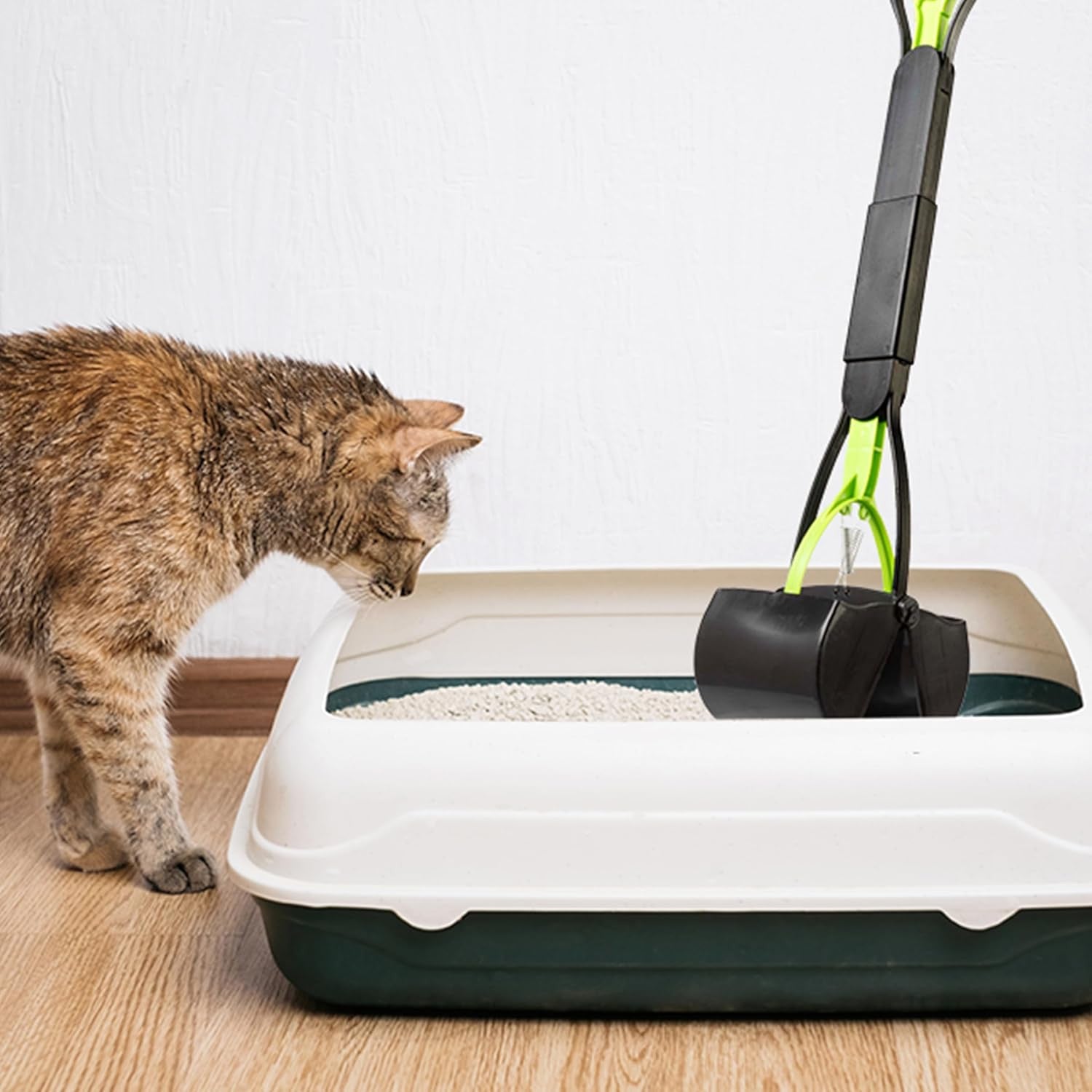 Portable Foldable Dog Poop Scooper with Ergonomic Handle