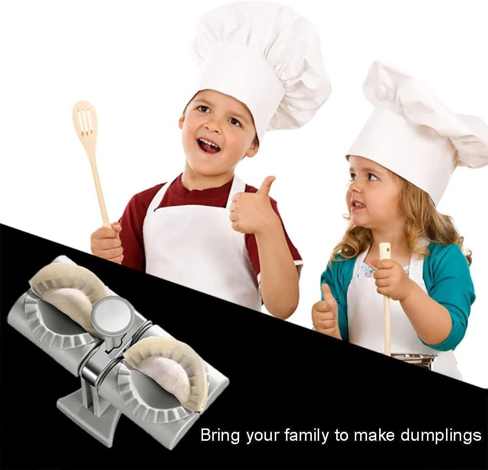 2-in-1 Stainless Steel Dumpling & Ravioli Maker Mold