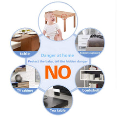 Clear Smiley Edge Protectors (4 pcs) Baby Safe Corner Guards