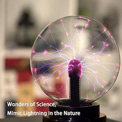 Glass Plasma Ball Lightning Lamp for Stunning Visual Effects