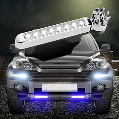 2 Pcs Car Running Lights with 8 LED for Enhanced Visibility