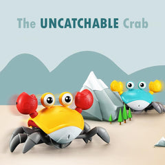 Cute Crawling Crab Toy for Babies - Dancing & Crawling Fun
