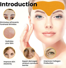 10Pcs Forehead Wrinkle Patch Set for Smoother Skin