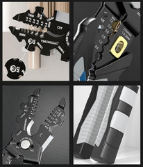 25-in-1 Multi-Function Wire Stripper and Cutter Tool