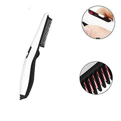 V2 Multi-Functional Beard & Hair Straightener Brush for Men & Women