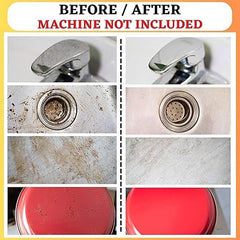 8 Pcs Power Drill Scrub Pads & Brush Set for Deep Cleaning
