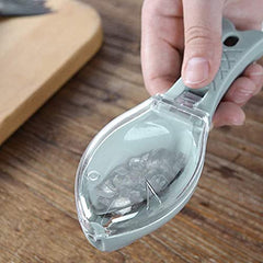 Fish Scale Scraper with Lid - Fast, Safe, and Easy Fish Cleaning Tool