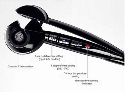 Professional Automatic Curly Hair Machine with Steam & Rapid Heating
